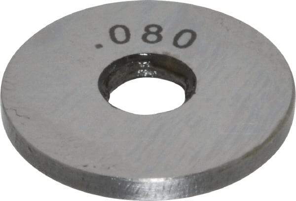 Value Collection - 0.08" Round Steel Spacer Block - Accuracy Grade B - Benchmark Tooling