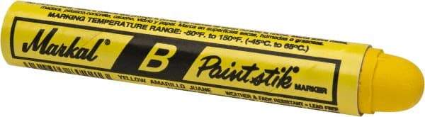 Markal - Yellow Marker/Paintstick - Oil Base Ink - Benchmark Tooling