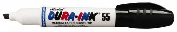 Markal - Black Permanent Marker - Chisel Tip - Benchmark Tooling