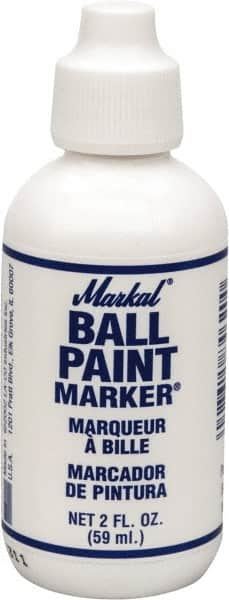 Markal - White Marker/Paintstick - Alcohol Base Ink - Benchmark Tooling