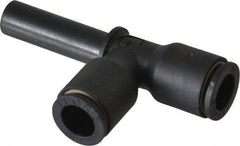 Legris - 1/4" Outside Diam, Nylon Push-to-Connect Tube Plug-In Run Tee - 290 Max psi - Benchmark Tooling