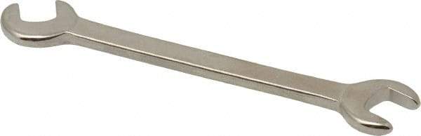 Proto - 5/16" x 9/32" Standard Ignition Open End Wrench - 3-1/2" OAL, Double End, Satin Finish, 15° & 60° Head Angle - Benchmark Tooling