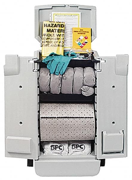 Brady SPC Sorbents - 22 Gal Capacity Hazardous Materials Spill Kit - Kaddie - Benchmark Tooling