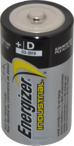 Energizer - Size D, Alkaline, 12 Pack, Standard Battery - 1.5 Volts, Button Tab Terminal, LR20, ANSI, IEC Regulated - Benchmark Tooling