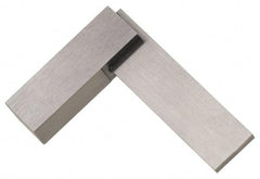 Value Collection - 5" Blade Length, 3" Base Length Steel Square - 0.0003" Accuracy - Benchmark Tooling