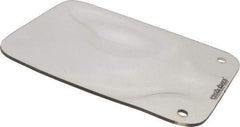 PRO-SAFE - Polycarbonate Concave Shield - 6" Wide x 8" Long x 1/8" Thick, Magnetic Base, For General Purpose Use - Benchmark Tooling