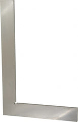 Value Collection - 10-1/2" Blade Length, 6-3/8" Base Length Tool Steel Square - 0.0018" Accuracy - Benchmark Tooling