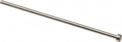 Gibraltar - 3.2mm Pin Diam, 6mm Head Diam x 3mm Head Height, 100mm OAL, Straight Ejector Pin - Steel, 97mm Pin Length - Benchmark Tooling