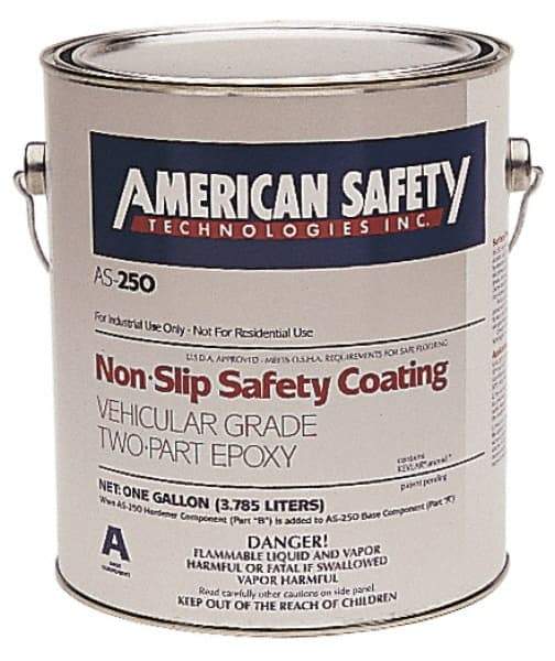 American Safety Technology - 5 Gal Black Antislip Epoxy - Benchmark Tooling