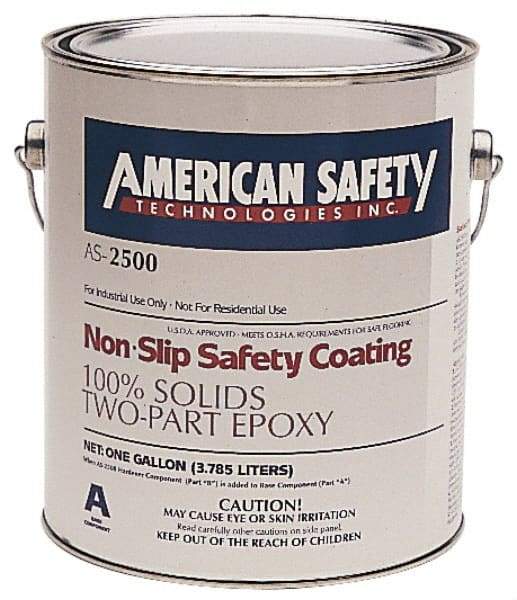 American Safety Technology - 5 Gal Black Antislip Epoxy - Benchmark Tooling