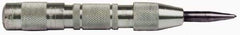 General - 5/8" Automatic Center Punch - 5" OAL, Steel - Benchmark Tooling