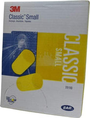 3M - Disposable, Uncorded, 29 dB, Barrel Earplugs - Yellow, 200 Pairs - Benchmark Tooling