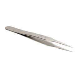 Erem - 4-1/2" OAL 2-SA Precision Tweezers - Medium Taper Precision Point - Benchmark Tooling