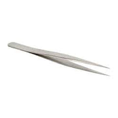 Erem - 4-3/8" OAL 3C-SA Precision Tweezers - Ultra Fine Straight Point - Benchmark Tooling