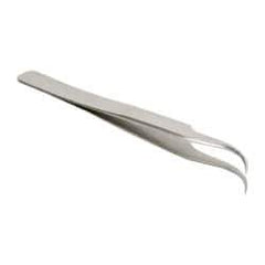 Erem - 4-3/8" OAL 7-SA Precision Tweezers - Curved Precision Tip - Benchmark Tooling