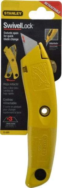 Stanley - Retractable Utility Knife - 3 Blades Included - Benchmark Tooling