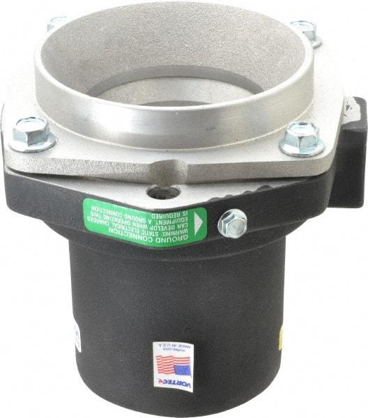 Vortec - 3" Inner Diam Aluminum Vaccuum Generator - 5" Intake Diam & 4" Discharge Diam - Benchmark Tooling