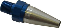 Vortec - Blow Gun OSHA Air Saver Nozzle - 1/8 NPT, 1-7/8" Long, Aluminum - Benchmark Tooling