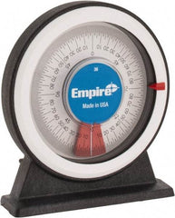 Empire Level - 360° Measuring Range, Magnetic Base Dial Protractor - Benchmark Tooling