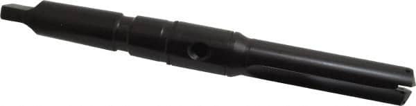 Allied Machine and Engineering - Series 1.5, 55/64 to 15/16" Diam, 3MT Taper Shank, Straight Flute Spade Drill - 2-3/4" Max Depth, 5-39/64" Body Length, 9-5/32" OAL, Short Length, Through Coolant - Benchmark Tooling
