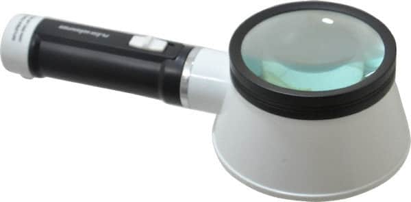 Value Collection - 3.5x Magnification, Handheld Magnifier - Round - Benchmark Tooling