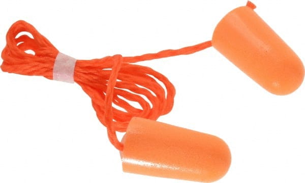 3M - 100 Pairs Disposable, Corded, 29 dB, Taper End Earplugs - Benchmark Tooling