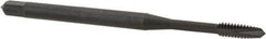 OSG - #4-40 UNC, 2 Flute, Oxide Finish, Vanadium High Speed Steel Spiral Point Tap - Plug Chamfer, Right Hand Thread, 56mm OAL, 9/16" Thread Length, 0.141" Shank Diam, 2B Class of Fit, Series 250 - Exact Industrial Supply