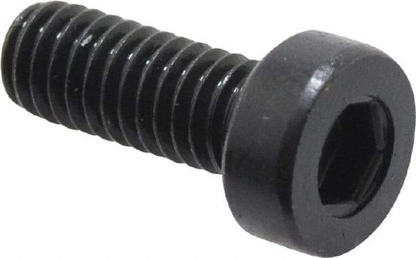 Holo-Krome - M4x0.70 Metric Coarse Hex Socket Drive, Low Socket Cap Screw - Grade 10.9 Alloy Steel, Black Oxide Finish, Fully Threaded, 10mm Length Under Head - Benchmark Tooling