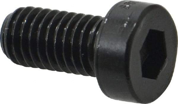 Holo-Krome - M8x1.25 Metric Coarse Hex Socket Drive, Low Socket Cap Screw - Grade 10.9 Alloy Steel, Black Oxide Finish, Fully Threaded, 16mm Length Under Head - Benchmark Tooling