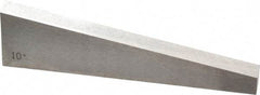 Value Collection - 10° Angle, 3 Inch Long, Angle Block - 55 RC Hardness - Benchmark Tooling