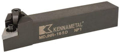 Kennametal - MDJN, Right Hand Cut, 3° Lead Angle, 1" Shank Height x 1" Shank Width, Negative Rake Indexable Turning Toolholder - 6" OAL, DN..54. Insert Compatibility, Series Kenloc - Benchmark Tooling