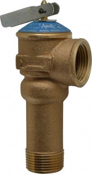 Conbraco - 3/4" Outlet, Water Heater Relief Valve - 150 Max psi, 100,000 BTUs - Benchmark Tooling