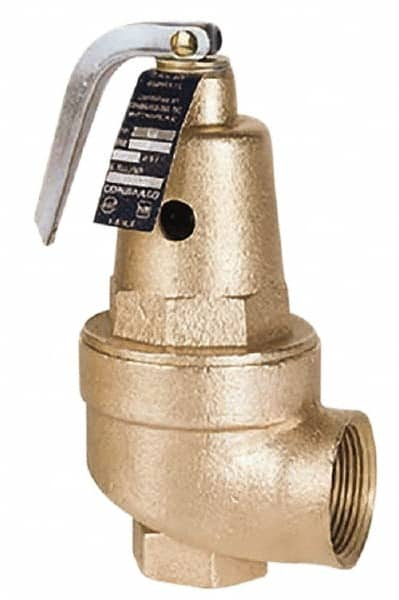 Conbraco - 2" Inlet, 2" Outlet, ASME Safety Relief Valve - 30 Max psi, 5,193,000 BTUs - Benchmark Tooling