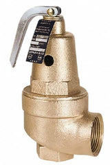 Conbraco - 1" Inlet, 1" Outlet, ASME Safety Relief Valve - 30 Max psi, 1,339,000 BTUs - Benchmark Tooling