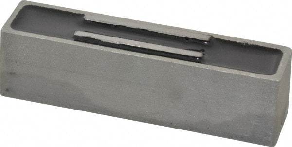 Mag-Mate - 1" Wide x 1-1/4" High x 4-1/2" Long, Rectangular Ceramic Holding Magnet - 2 Pole, 45 Lb Max Holding Capacity, 22.5 Lb Average Holding Capacity - Benchmark Tooling