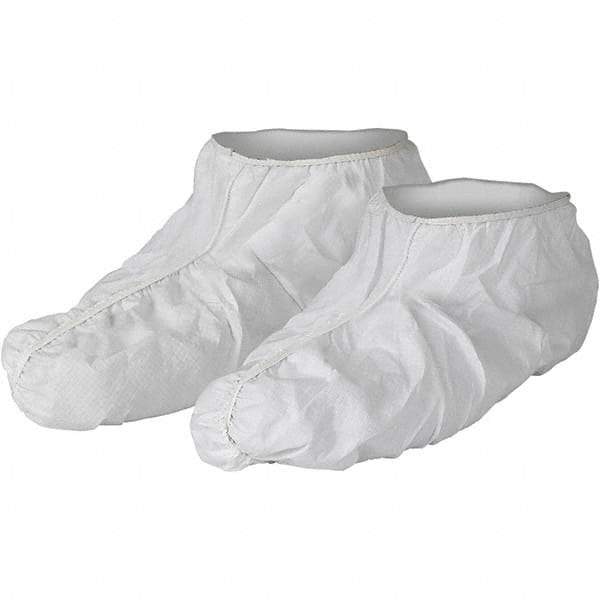 KleenGuard - Size Universal, SMMMS, Standard Shoe Cover - White, Non-Chemical Resistant - Benchmark Tooling