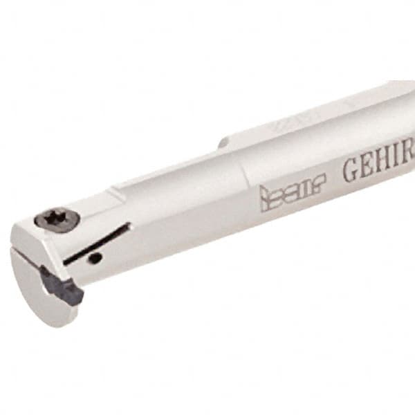 Iscar - 14mm Min Bore Diam, 125mm OAL, 16mm Shank Diam, GEHI Indexable Boring Bar - 4mm Max Bore Depth, GEPI Insert, Clamp Holding Method - Benchmark Tooling