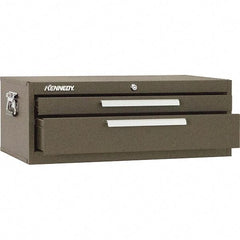 Kennedy - 2 Drawer Brown Drawer Chest Base - 26-3/4" Wide x 9-1/2" High x 12-1/2" Deep, Use with Chests 526, 52611, 3611 - Benchmark Tooling