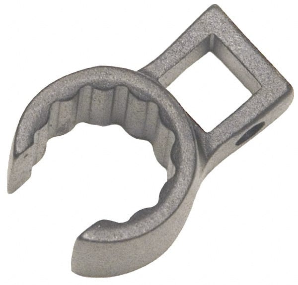 Martin Tools - 3/8" Drive, 1-1/16", Black Oxide, Flare Nut Crowfoot Wrench - Benchmark Tooling