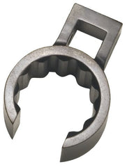 Martin Tools - 1/2" Drive, 1-1/4", Black Oxide, Flare Nut Crowfoot Wrench - Benchmark Tooling