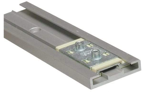 Igus - 1,000mm OAL x 40mm Overall Width x Self Lubricated Linear Guide Systems - 60mm Between Holes - Benchmark Tooling