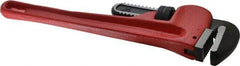 Value Collection - 14" Steel Straight Pipe Wrench - 2" Pipe Capacity - Benchmark Tooling