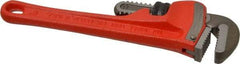 Ridgid - 8" Cast Iron Straight Pipe Wrench - 1" Pipe Capacity - Benchmark Tooling