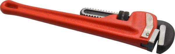 Ridgid - 14" Cast Iron Straight Pipe Wrench - 2" Pipe Capacity - Benchmark Tooling