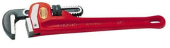 Ridgid - 24" Cast Iron Straight Pipe Wrench - 3" Pipe Capacity - Benchmark Tooling