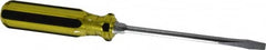 Stanley - Standard Slotted Screwdriver - Round Shank, Acetate Handle - Benchmark Tooling