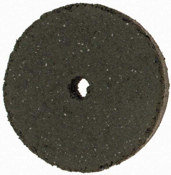 Cratex - 1" Diam x 1/8" Hole x 1/8" Thick, Surface Grinding Wheel - Coarse Grade - Benchmark Tooling