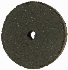 Cratex - 1" Diam x 1/8" Hole x 1/8" Thick, Surface Grinding Wheel - Coarse Grade - Benchmark Tooling