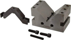 Suburban Tool - 3-1/4" Max Capacity, 90° Angle, Hardened Steel V-Block - 3" Long x 5" Wide x 3" High, Sold as Individual - Benchmark Tooling