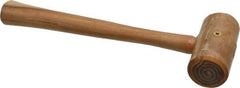 Garland - 3/8 Lb Head Rawhide Mallet - Wood Handle - Benchmark Tooling